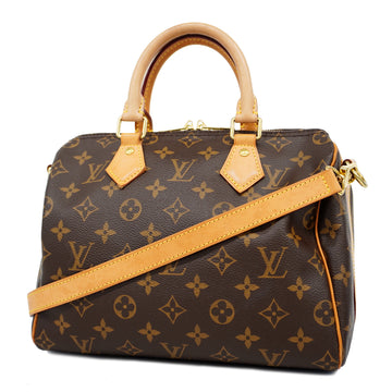 LOUIS VUITTONAuth  Monogram 2way Bag Speedy Bandouliere 25 M41113 Handbag