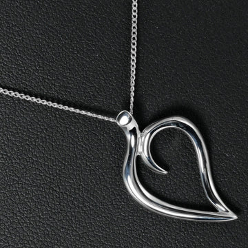 TIFFANY&Co. Necklace Leaf Silver 925 Women's