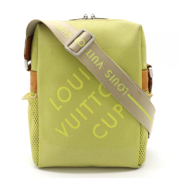 LOUIS VUITTON Damierjean  Cup LV Weatherly Shoulder Bag Yellow M80636