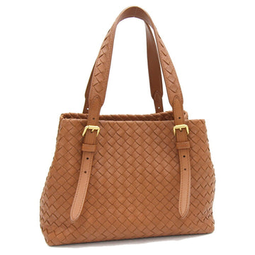 BOTTEGA VENETA Handbag Intrecciato Brown Leather Tote Bag Women's