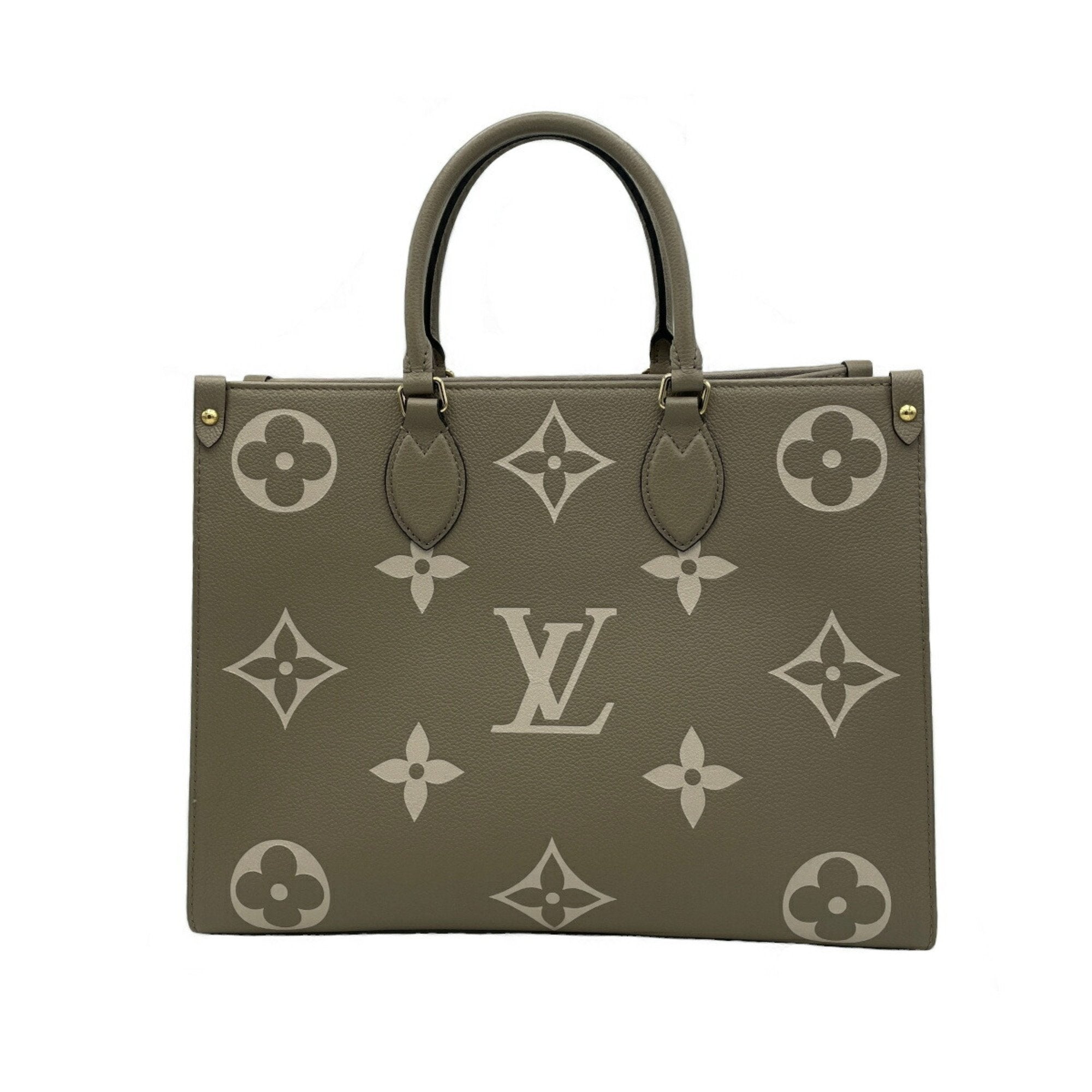 LOUIS VUITTON On The Go MM Tote Bag M45494 Handbag Ladies Black Leathe