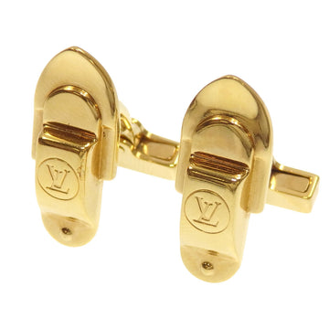 LOUIS VUITTON Cufflinks Bouton de Manchette Serure Men's M64497 SV925 Gold Color C204408