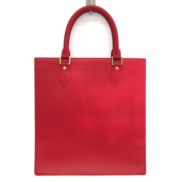 LOUIS VUITTON Epi Sac Plat PM M5274E Women's Tote Bag Rouge