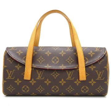 LOUIS VUITTON Monogram Sonatine M51902 Handbag Brown 350679