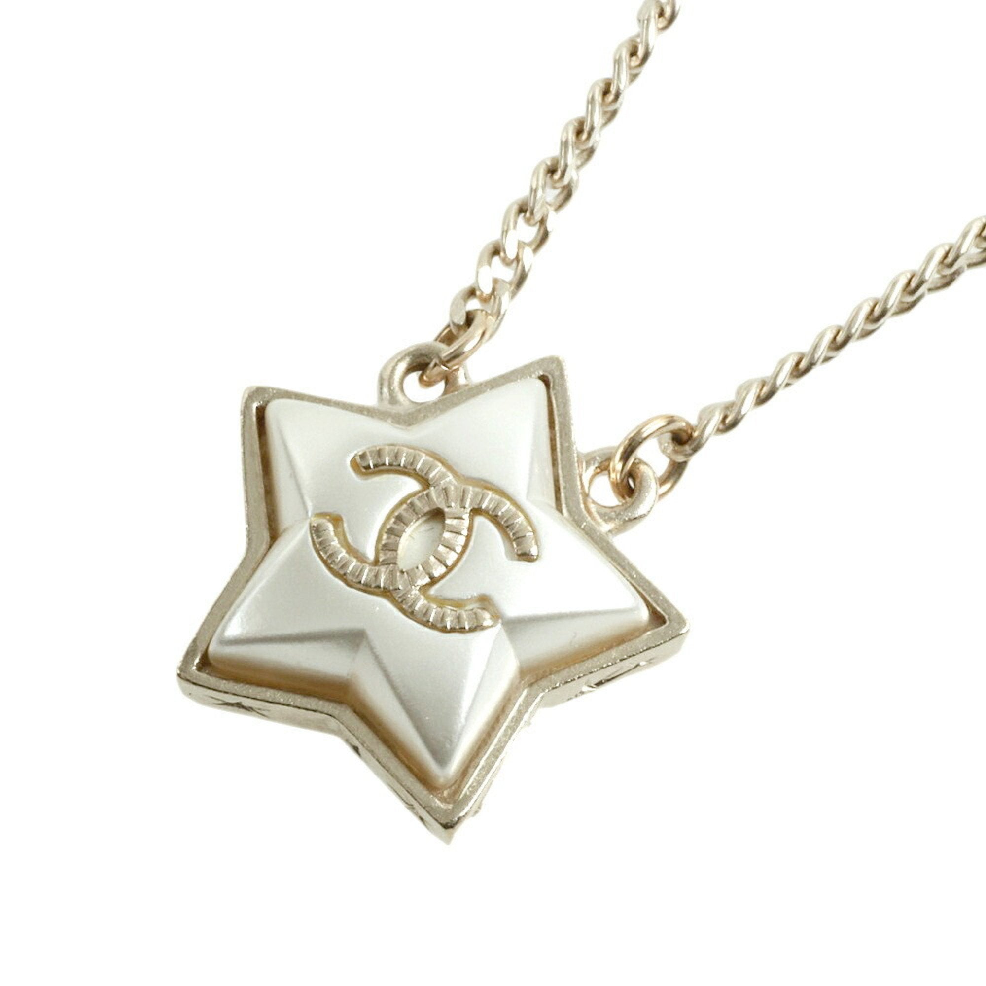 Chanel store necklace star