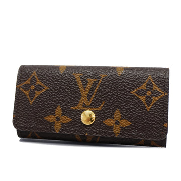 LOUIS VUITTONAuth  Monogram Multicle 4 M62631 Men,Women,Unisex Key Case