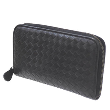 BOTTEGA VENETA Intrecciato Round Long Wallet