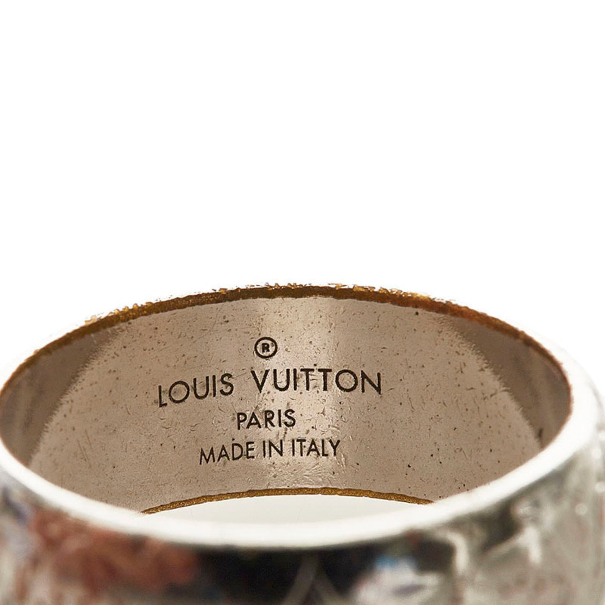 Louis Vuitton, Jewelry, Louis Vuitton Necklace Ring Monogram M62485 Gold  Unknown Mens Louis Vuitton