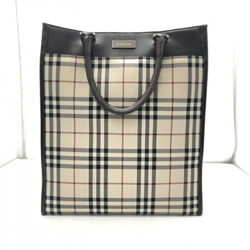 BURBERRY Nova Check Tote Bag