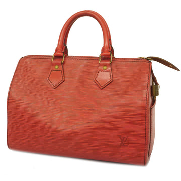 LOUIS VUITTONAuth  Epi Speedy 25 M43017 Women's Handbag Castilian Red