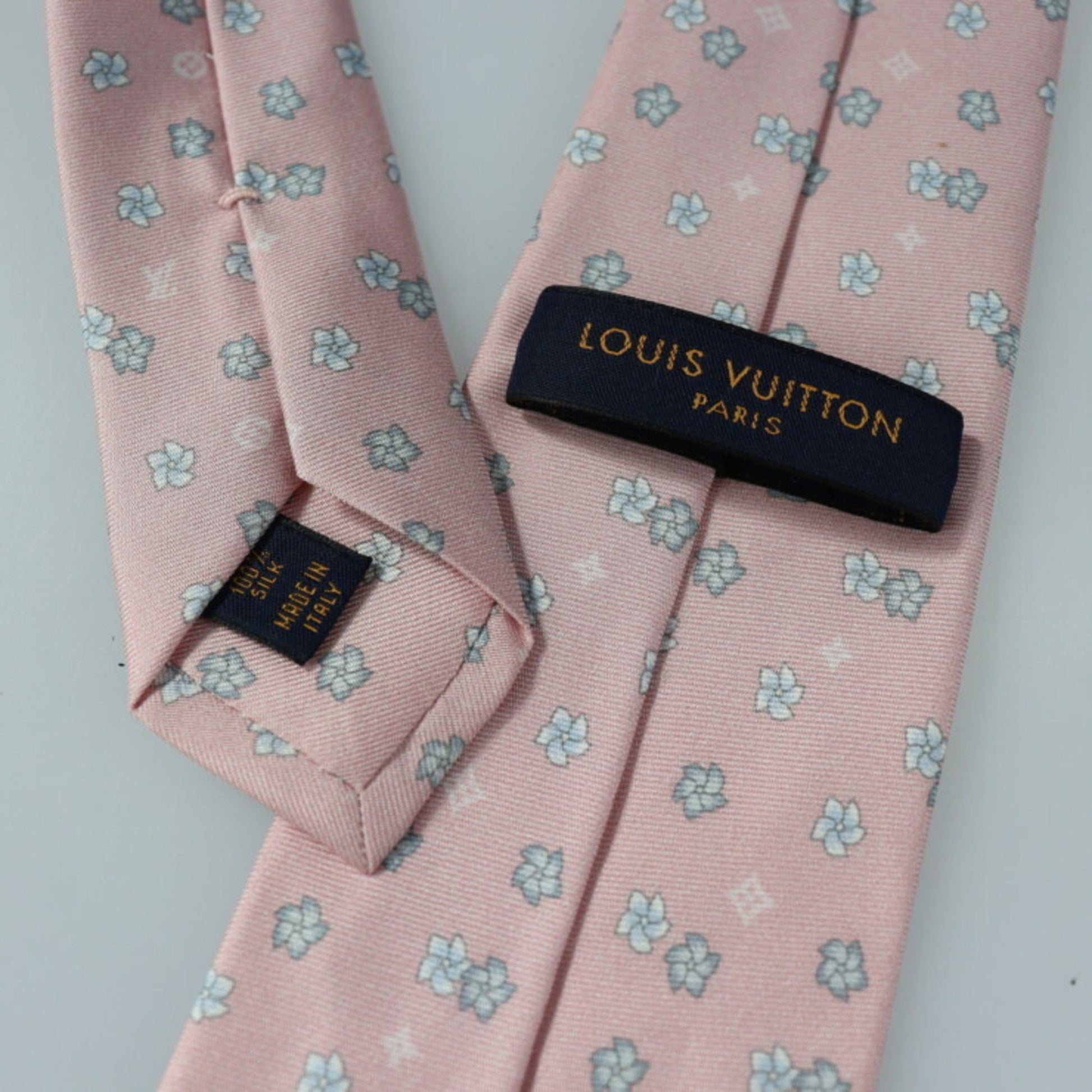 Pre-Owned LOUIS VUITTON Louis Vuitton Cravat Echo Vie Tie M70983
