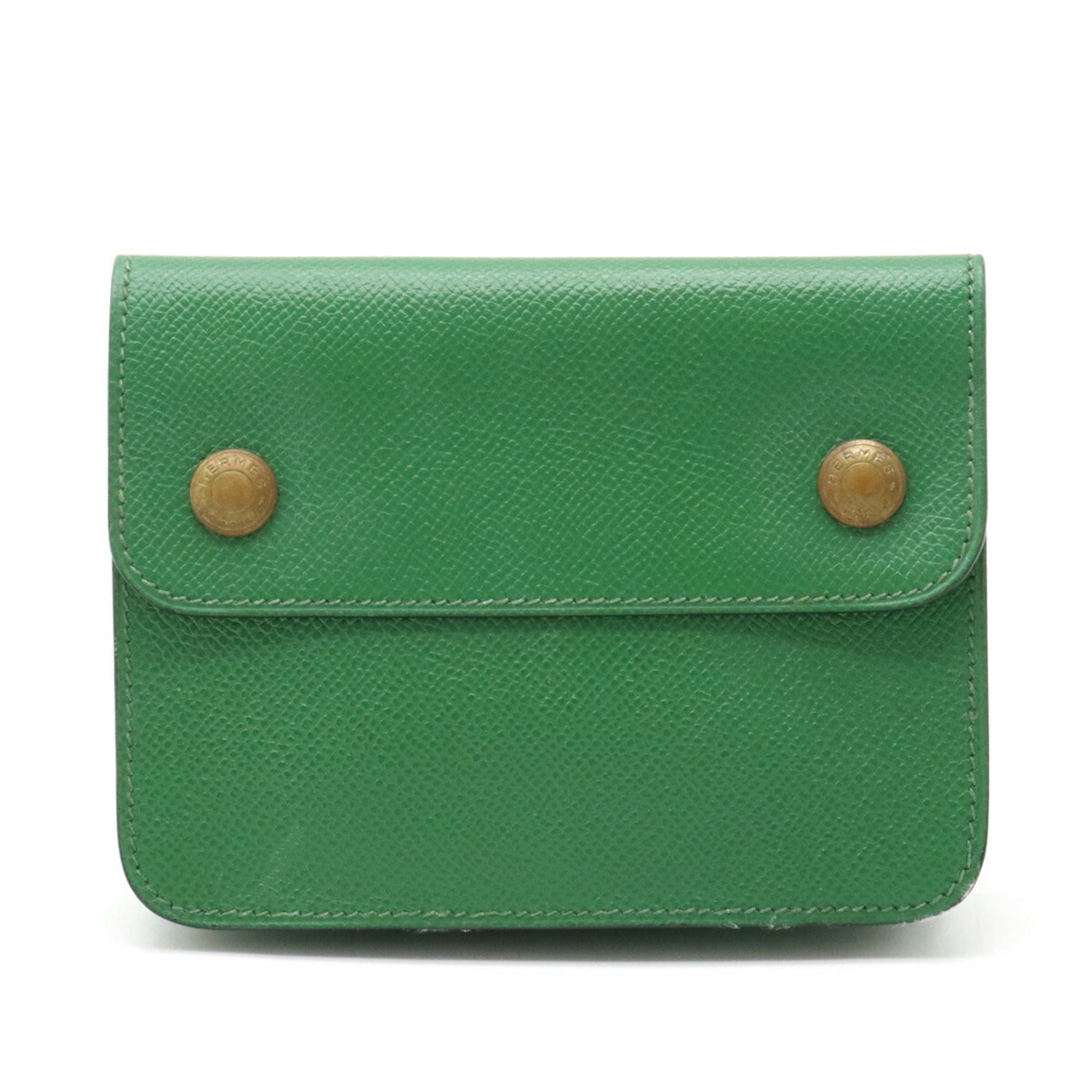 Hermes green purse sale