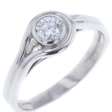 Chaumet Ring Platinum PT950 Diamond 0.50ct 17 Ladies R80410006 PD3