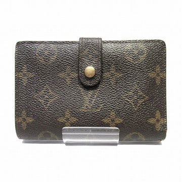 LOUIS VUITTON Monogram Portefeuille Viennois M61674 Clasp Wallet Bi-Fold Women's