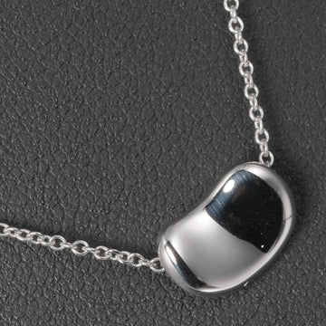 TIFFANY Bean Necklace Silver 925 &Co. Women's