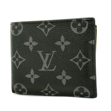 LOUIS VUITTONAuth  Monogram Eclipse Portofeuil Marco NM M62545 Men's Wallet