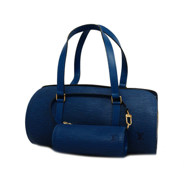 LOUIS VUITTONAuth  Epi Sufro M52225 Women's Handbag Toledo Blue