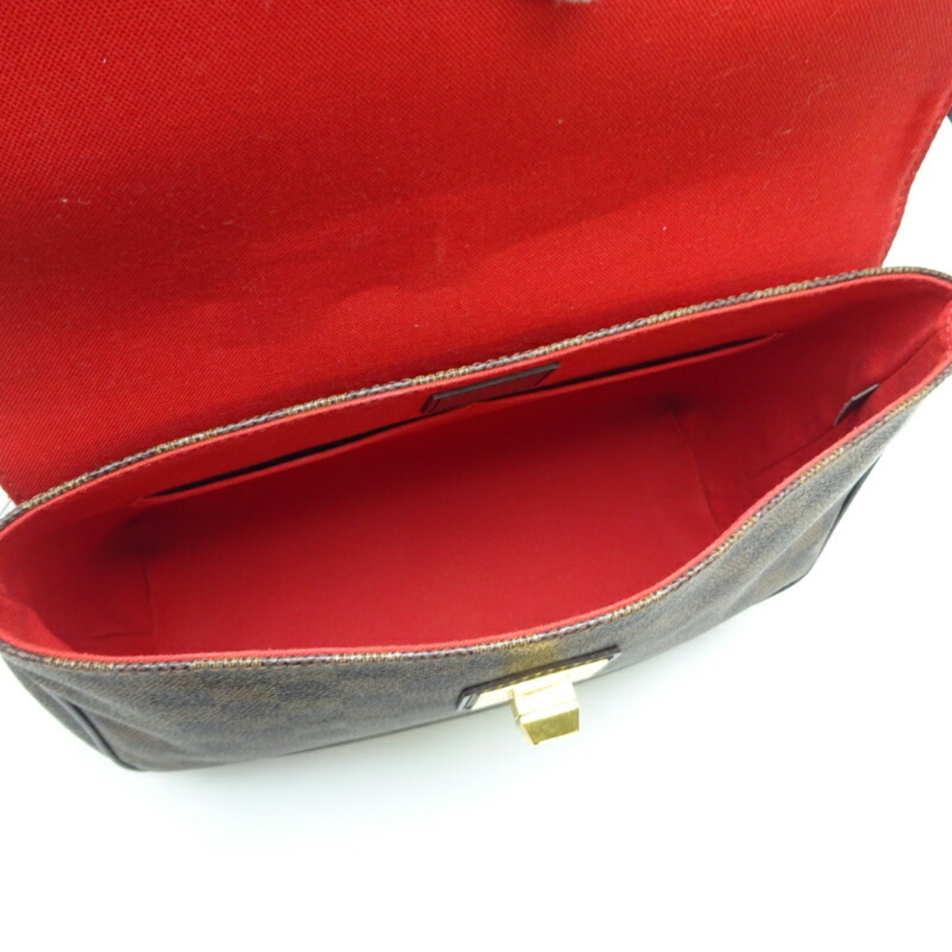 LOUIS VUITTON Damier canvas Buzas Roseberry N41178 Shoulder Bag