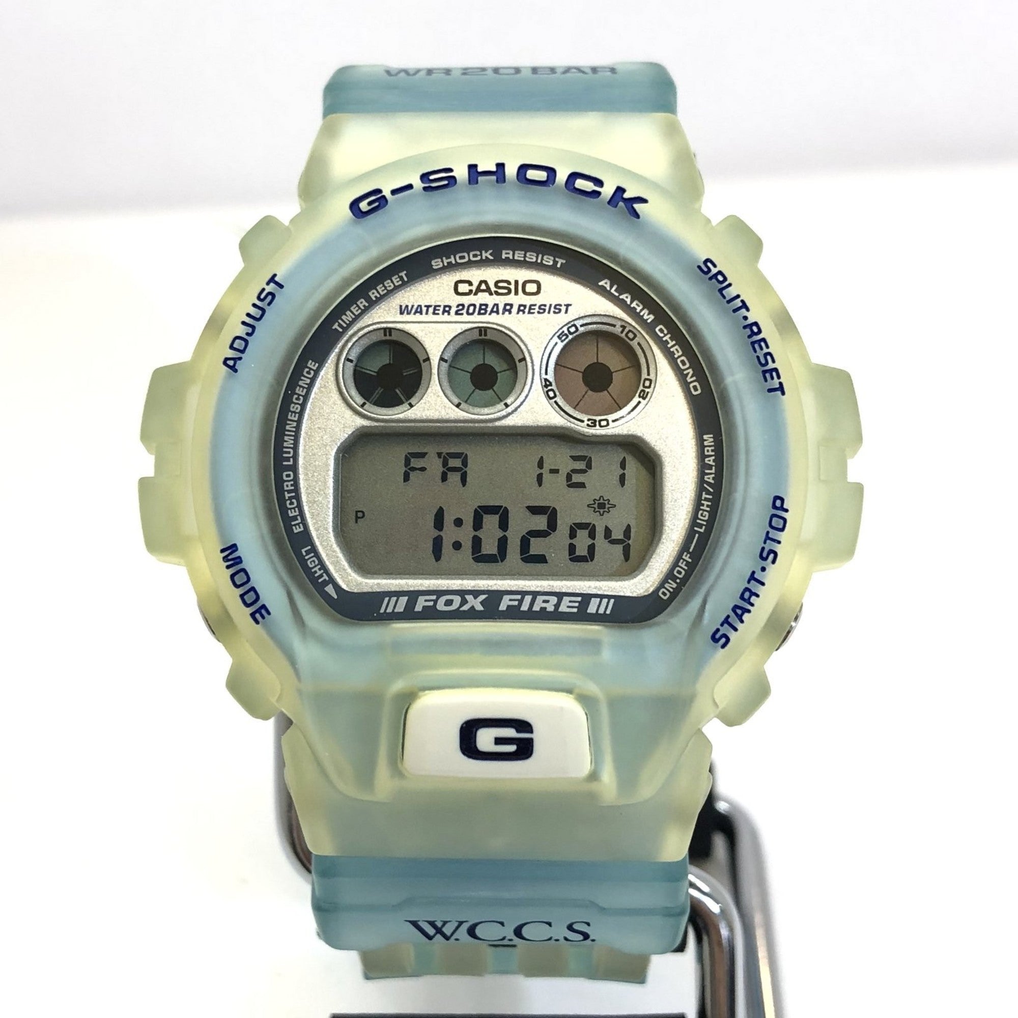 CASIOIT8N2ME1TBB0 RY5796M with the G-SHOCK G shock watch DW-6900WC-2AT