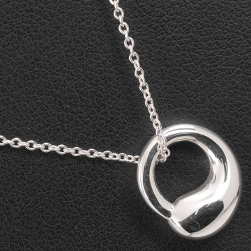 TIFFANY Eternal Circle Necklace Elsa Peretti Silver 925 &Co. Women's