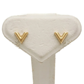 Louis Vuitton Pusui Deal Blossom Earrings 18K K18 Yellow Gold Diamond