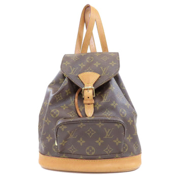 Louis Vuitton M51136 Montsuri MM Monogram Backpack Daypack Canvas Women's LOUIS VUITTON