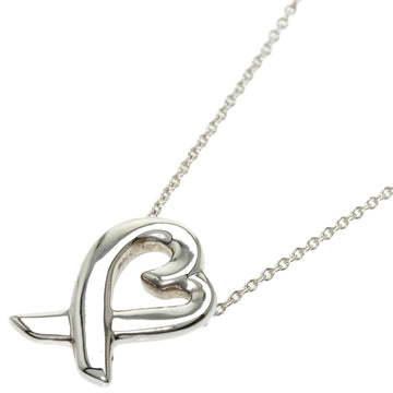 TIFFANY Loving Heart Necklace Silver Ladies