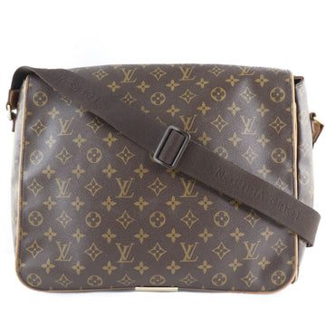 Louis Vuitton Aves M45257 Monogram Canvas Brown SP0091 Men's Shoulder Bag