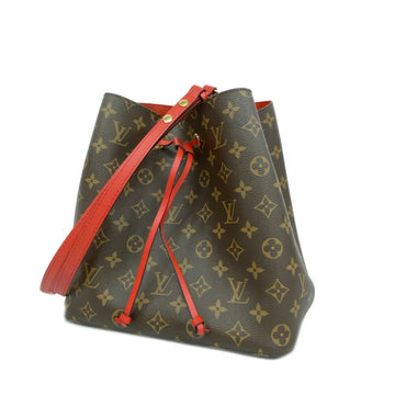 LOUIS VUITTON Shoulder Bag Monogram Neonoe M44021 Coquelicot Ladies