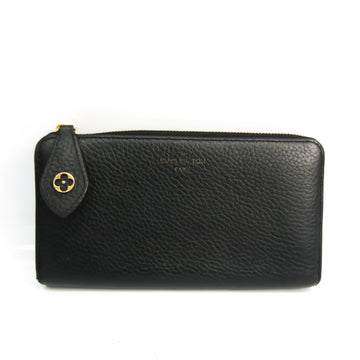 Louis Vuitton Taurillon Portofeuil Comet M63102 Women's Taurillon Leather Long Wallet (bi-fold) Noir