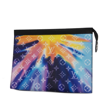 LOUIS VUITTONAuth  Monogram Sunset Pochette Voyage MM M45941 Men's Clutch Bag