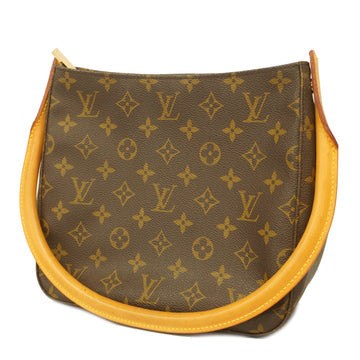 LOUIS VUITTONAuth  Monogram Looping MM M51146 Women's Shoulder Bag