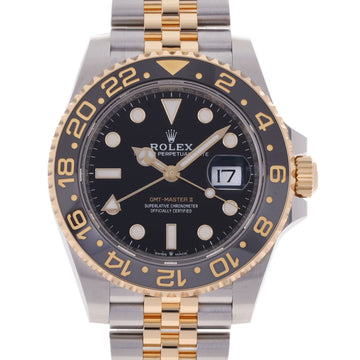 ROLEX GMT master 2 126713GRNR men's SS watch automatic winding black dial