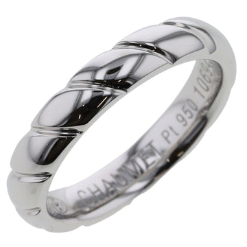 CHAUMET Ring Torsade Width Approx. 3.5mm Platinum PT950 No. 10 Ladies
