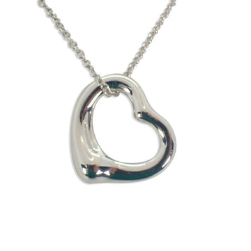 TIFFANY 925 open heart pendant necklace