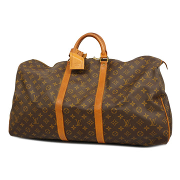 LOUIS VUITTONAuth  Monogram Keepol 55 M41424 Men,Women Boston Bag