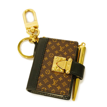 LOUIS VUITTONAuth  Monogram Bag Charm LV Book M00992 Keyring