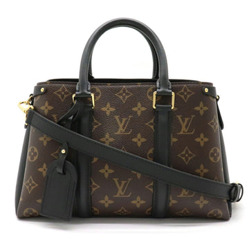 LOUIS VUITTON Monogram Soufflot NV BB Handbag Shoulder Bag Noir Black M44898