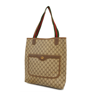 GUCCIAuth  Sherry Line Tote Bag 002 123 6487 Women's GG Supreme Handbag