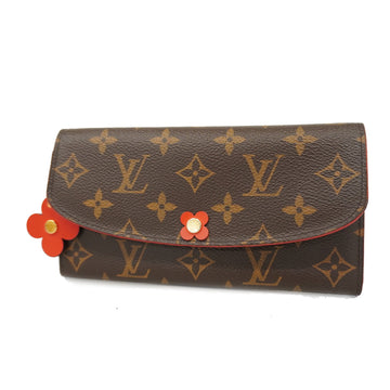 LOUIS VUITTONAuth  Monogram Portefeuille Emily M68331 Women's Long Wallet