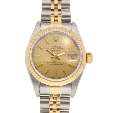 ROLEX Datejust Oyster Perpetual Watch Stainless Steel 69173 Automatic Winding Women's