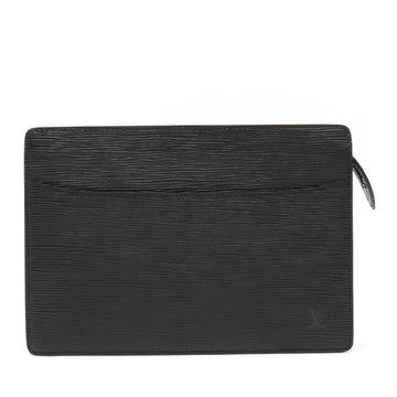 LOUIS VUITTON Epi Pochette Homme Second Bag Clutch Noir Black M52522