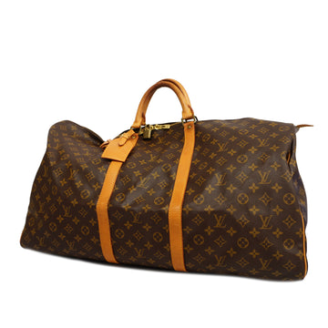 LOUIS VUITTONAuth  Monogram Keepol 60 M41422 Men,Women,Unisex Boston Bag