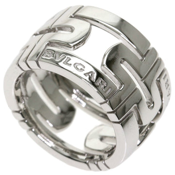 Bvlgari Parentesi Large Open # 48 Ring / K18 White Gold Ladies BVLGARI