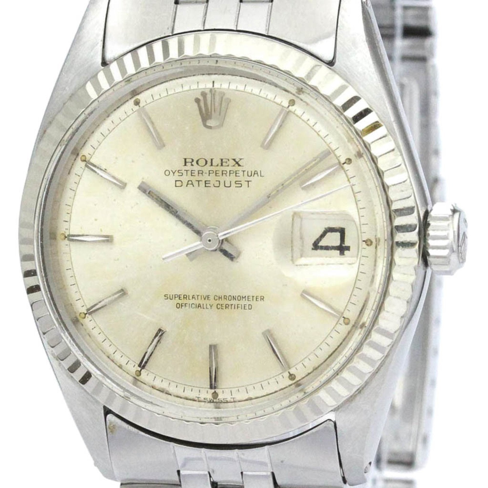 Datejust white gold 2025 and stainless steel automatic