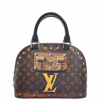 LOUIS VUITTON Transformed Monogram Alma BB Time Trunk Handbag M52743 Brown Women's