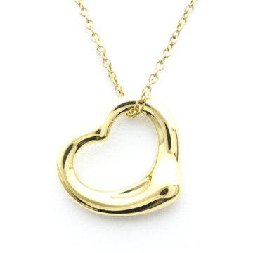 TIFFANY Open Heart Pink Gold [18K] Diamond Men,Women Fashion Pendant Necklace
