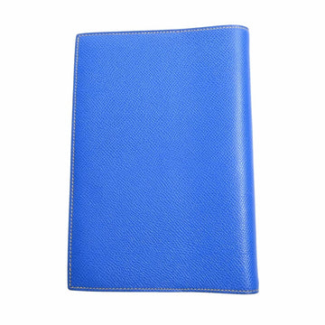 HERMES Couchevel Agenda Notebook Cover Blue Ladies