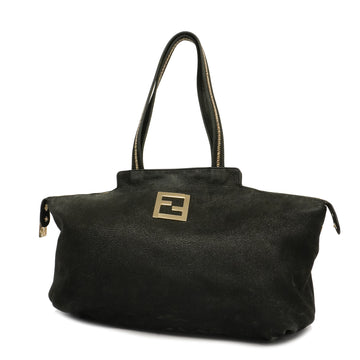 FENDIAuth  Zucca Tote Bag Women's Tote Bag Black