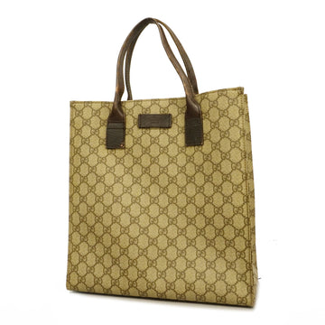 Gucci 91249 Women's GG Supreme Tote Bag Beige